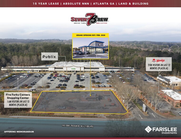Primary Photo Of 4035 Five Forks Trickum SW rd, Lilburn General Retail For Sale