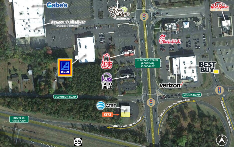 More Photos Of 2500 N 2nd St, Millville Freestanding For Lease