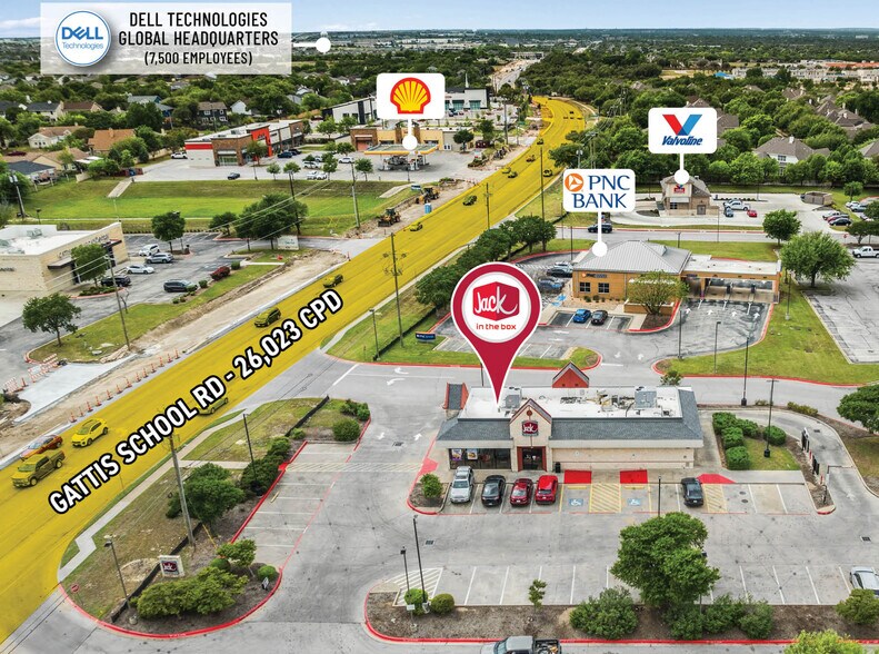 More Photos Of 3760 Gattis School Rd, Round Rock Fast Food For Sale