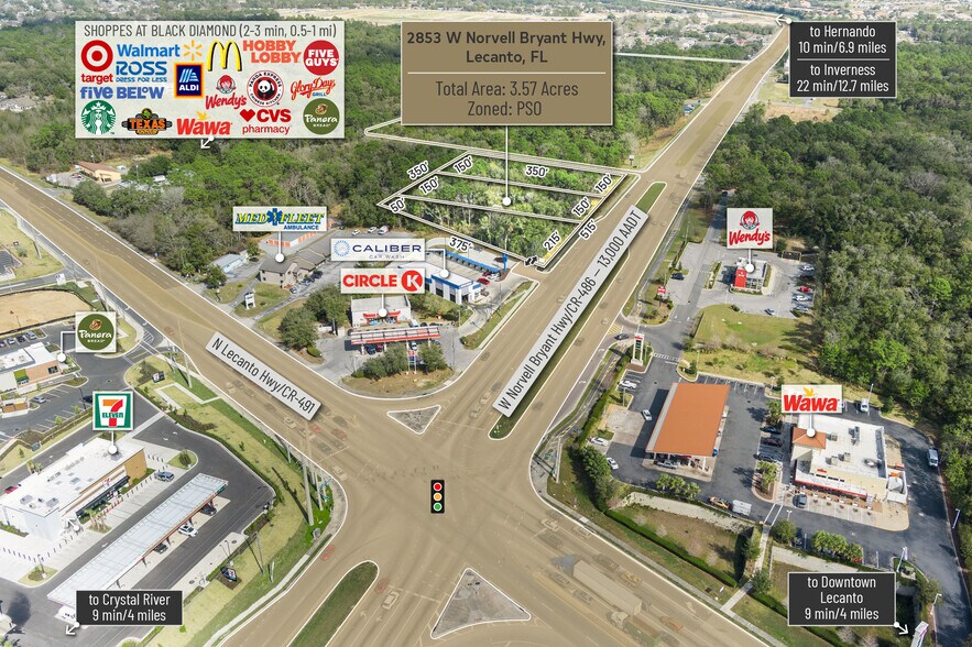 More Photos Of 2853 W Norvell Bryant Hwy, Lecanto Land For Sale