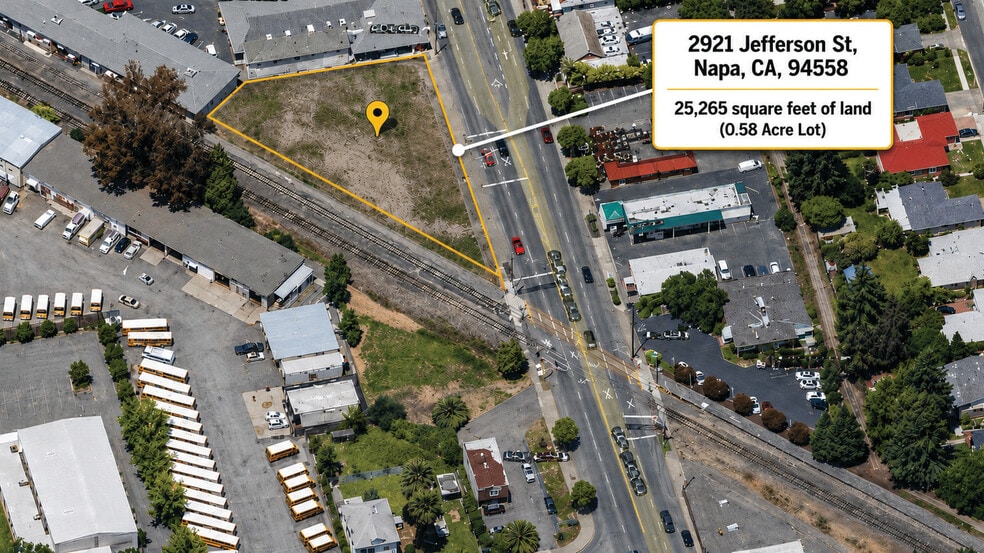 More Photos Of 2921 Jefferson St, Napa Land For Lease