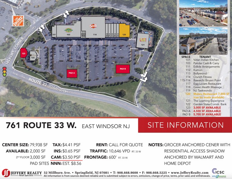 More Photos Of 761 W Route 33, East Windsor Unknown For Lease