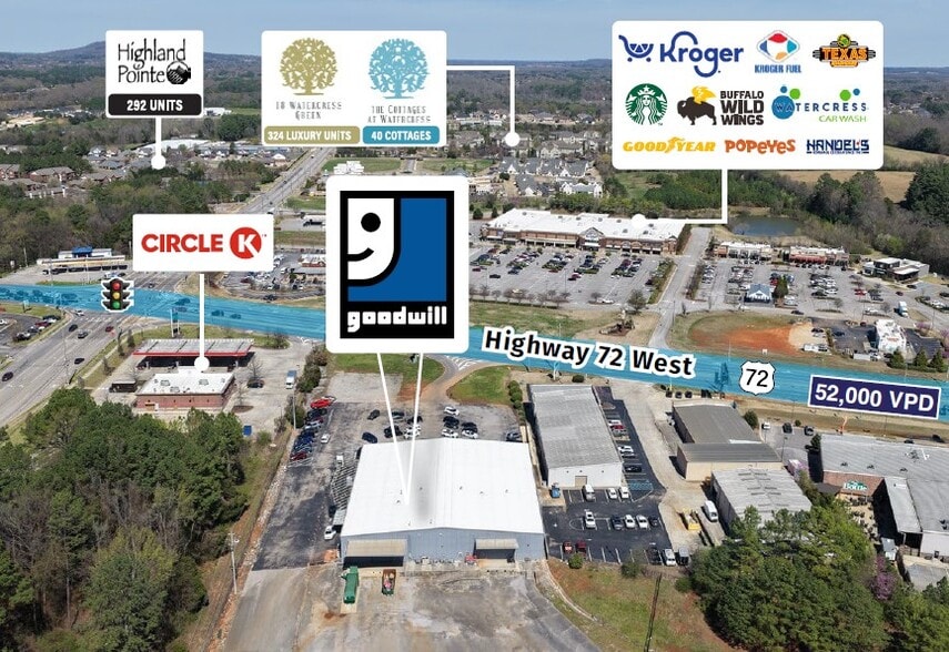 More Photos Of 7105 Highway 72 W, Huntsville General Retail For Sale