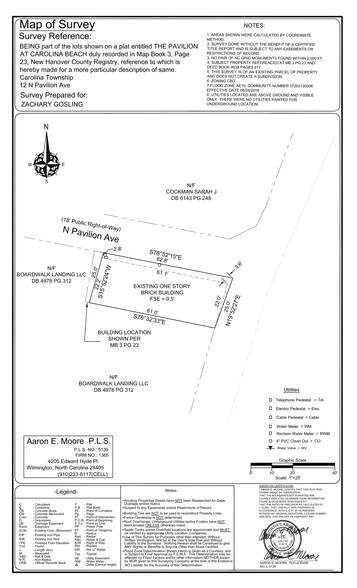 More Photos Of 12 N Pavilion Ave, Carolina Beach Storefront Retail Office For Sale