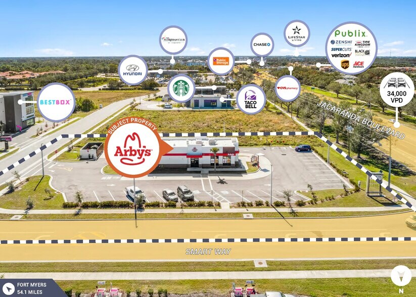 More Photos Of 19411 Times Cir, Venice Fast Food For Sale