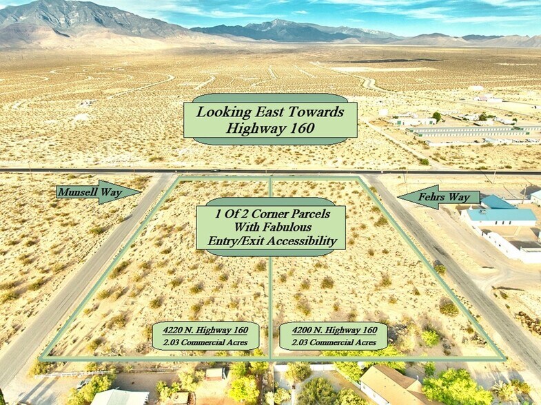 More Photos Of 4200 N. Highway 160, Pahrump Land For Sale