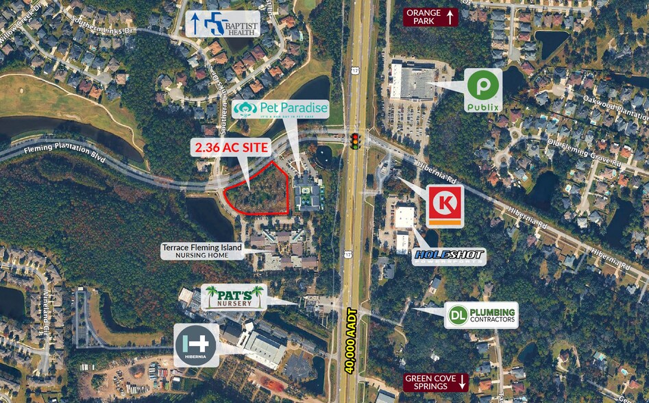 Primary Photo Of Fleming Plantation Blvd @ @ SEC Southern Links Dr, Orange Park Land For Sale