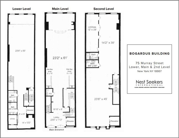More Photos Of 75 Murray St, New York Office Residential For Sale