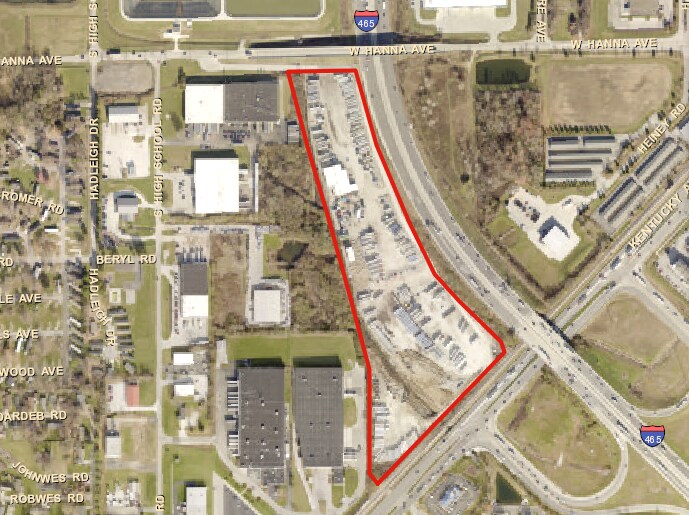 6111 W Hanna Ave, Indianapolis, IN 46241 Land For Lease