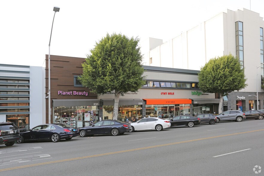 Primary Photo Of 223-231 S Beverly Dr, Beverly Hills Storefront Retail Residential For Lease