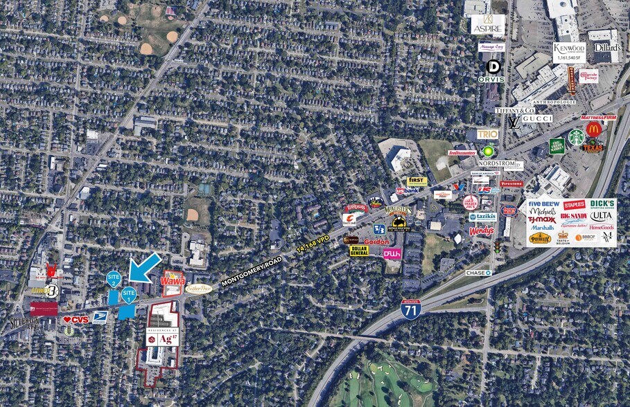 More Photos Of 7353 Montgomery Rd, Cincinnati Land For Lease