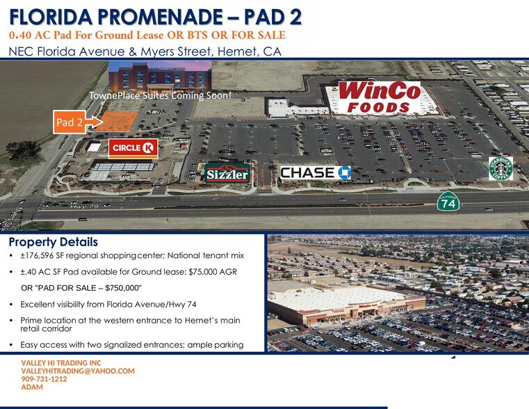 More Photos Of 4602 W Florida Ave, Hemet Land For Lease