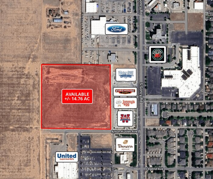Primary Photo Of Soncy Rd & Anton Kuster Ave, Amarillo Land For Sale