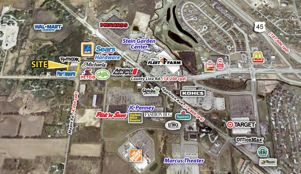 More Photos Of N96W18908 County Line Rd, Germantown General Retail For Lease