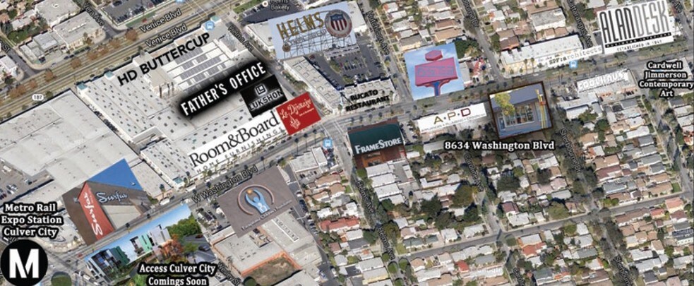 More Photos Of 8634-8640 Washington Blvd, Culver City Storefront Retail Residential For Lease