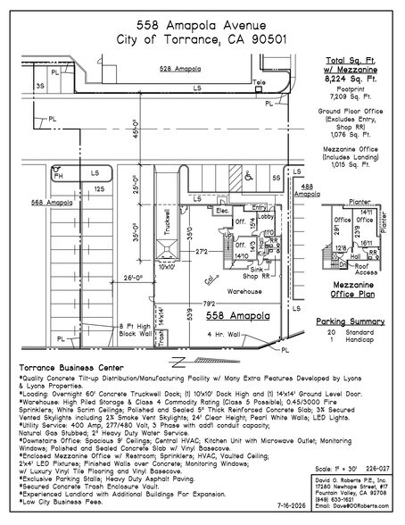 More Photos Of 558 Amapola Ave, Torrance Warehouse For Lease