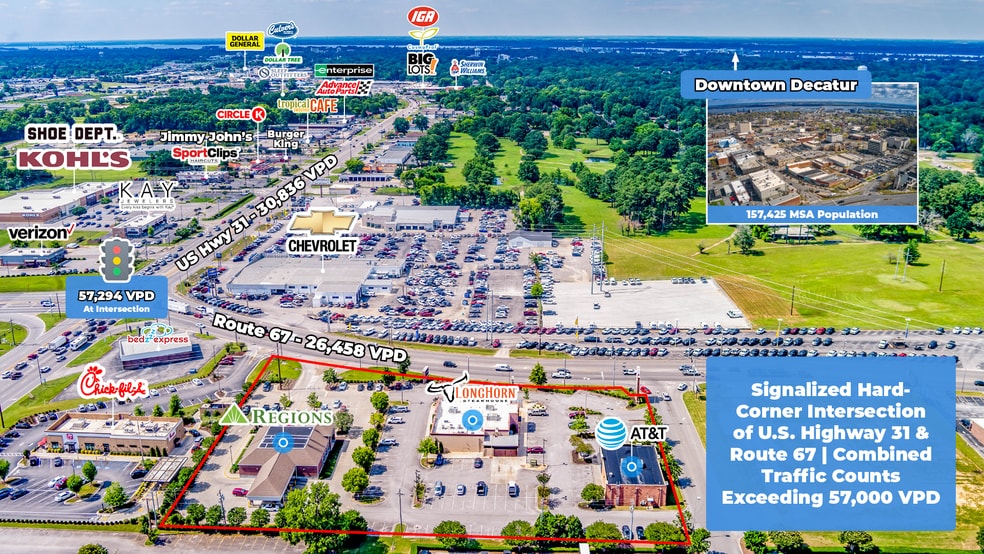 Primary Photo Of 1217 Point Mallard Pky, Decatur General Retail For Sale
