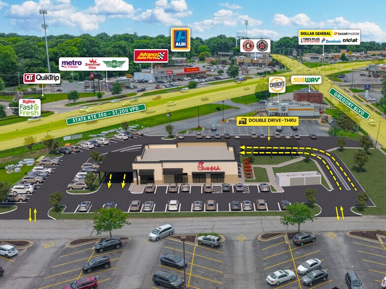More Photos Of 9330 E State Route 350, Raytown Restaurant For Sale
