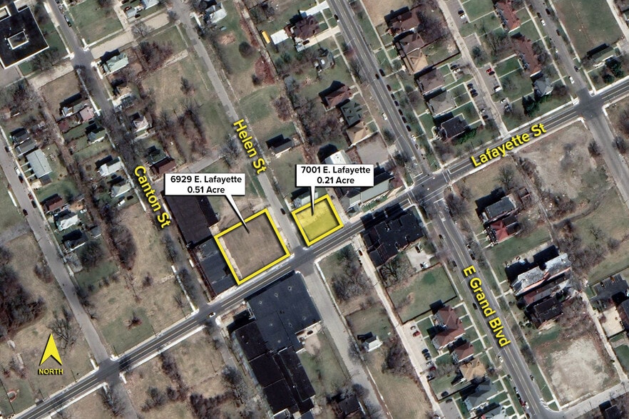 Primary Photo Of 7001 E Lafayette St, Detroit Land For Sale