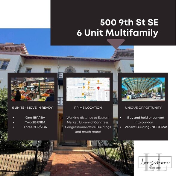 More Photos Of 500 9th St SE, Washington Apartments For Sale