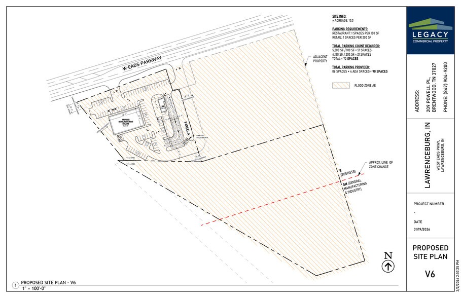 More Photos Of U.S./50 W Eads Pkwy, Lawrenceburg Land For Lease