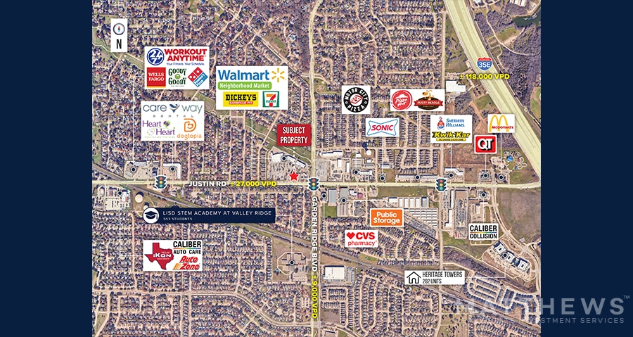 More Photos Of 1505 Justin Rd, Lewisville Storefront Retail Office For Lease