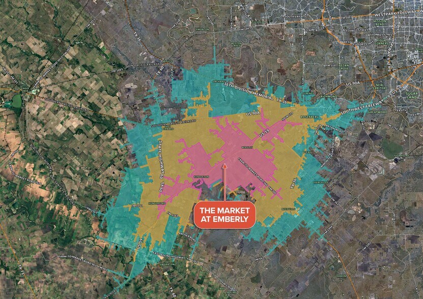 More Photos Of SEQ of US 59 & Doris Rd, Beasley Unknown For Lease
