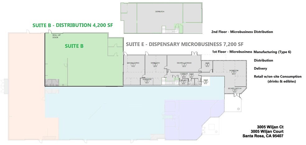 More Photos Of 3005 Wiljan Ct, Santa Rosa Manufacturing For Lease
