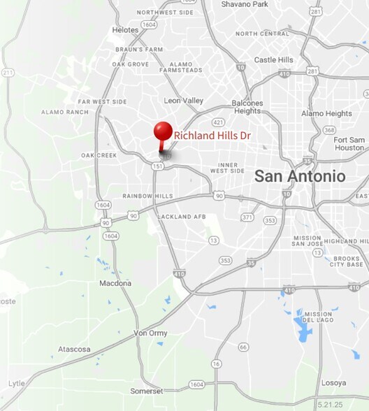 More Photos Of Richland Hills Drive & Loop 410, San Antonio Land For Sale