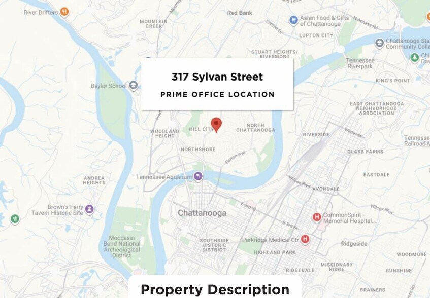 More Photos Of 317 Sylvan St, Chattanooga Office For Sale