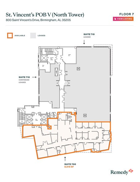 More Photos Of 800 Saint Vincents Dr, Birmingham Medical For Lease