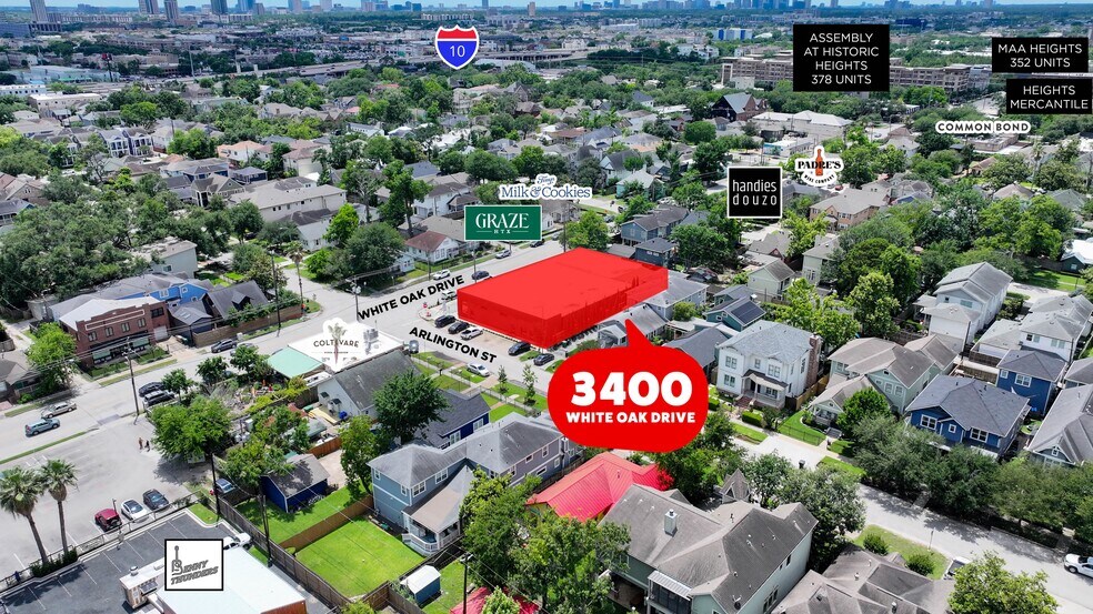 More Photos Of 3400 White Oak Dr, Houston General Retail For Sale