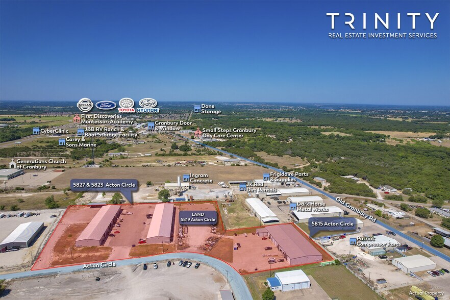 More Photos Of 5815 Acton Cir, Granbury Warehouse For Lease
