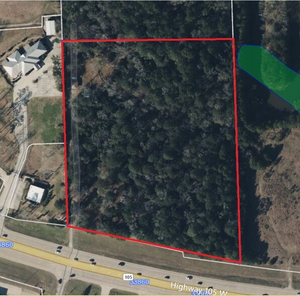 Primary Photo Of 12640 Highway 105 W, Conroe Land For Sale