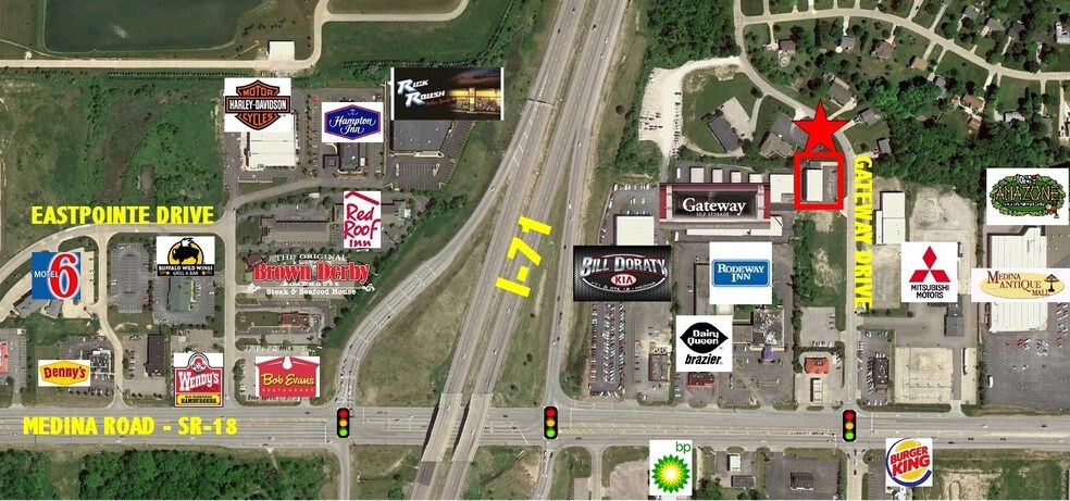 More Photos Of 5010 Gateway Dr, Medina Self Storage For Lease