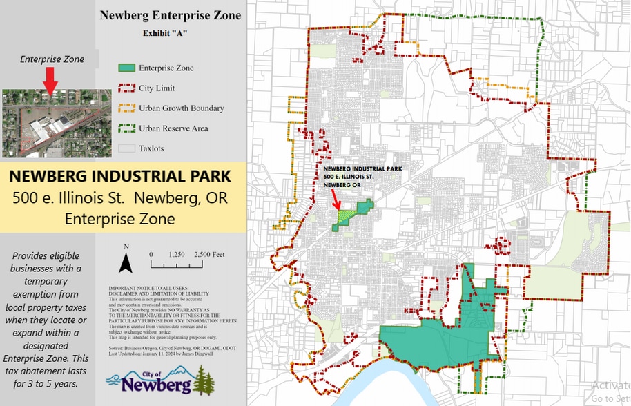 More Photos Of 500 E Illinois St, Newberg Manufacturing For Lease