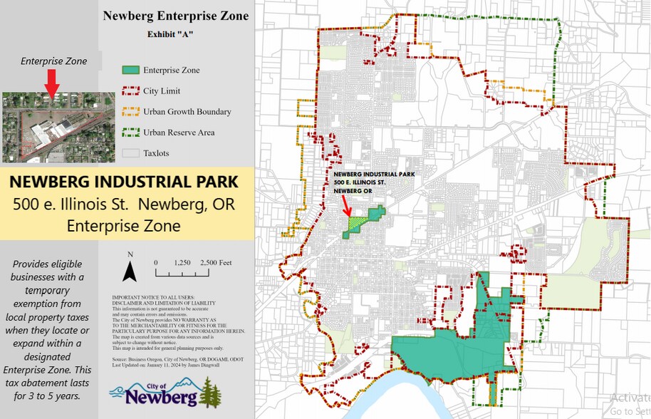 More Photos Of 500 E Illinois St, Newberg Manufacturing For Lease