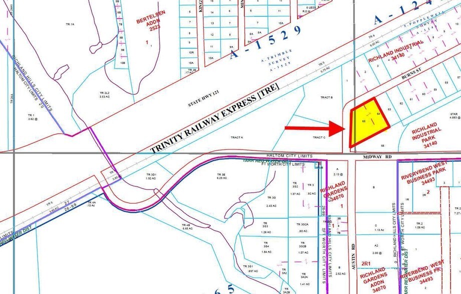 More Photos Of 7100-7108 Burns St, Richland Hills Warehouse For Lease