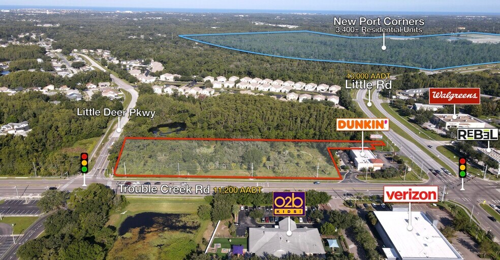 More Photos Of 8689 Trouble Creek Rd, New Port Richey Land For Sale