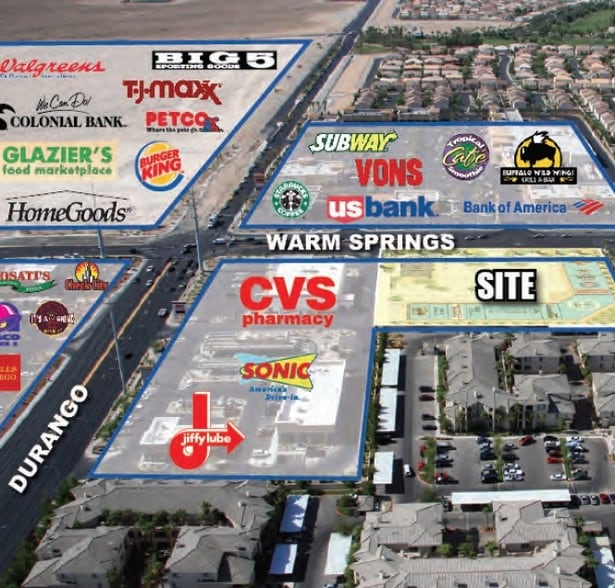 More Photos Of 8680 W Warm Springs Rd, Las Vegas Storefront For Lease
