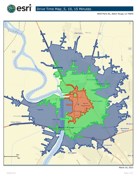 More Photos Of 4669 Plank Rd, Baton Rouge General Retail For Lease
