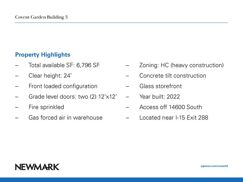 More Photos Of 14701-14725 S 855 W, Bluffdale Warehouse For Sale