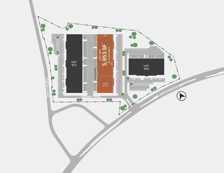 More Photos Of 1665 Lakes Pky, Lawrenceville Distribution For Lease
