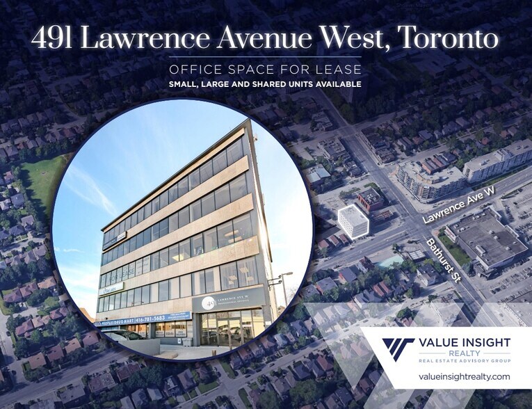 Primary Photo Of 491 Lawrence Av W, Toronto Medical For Lease