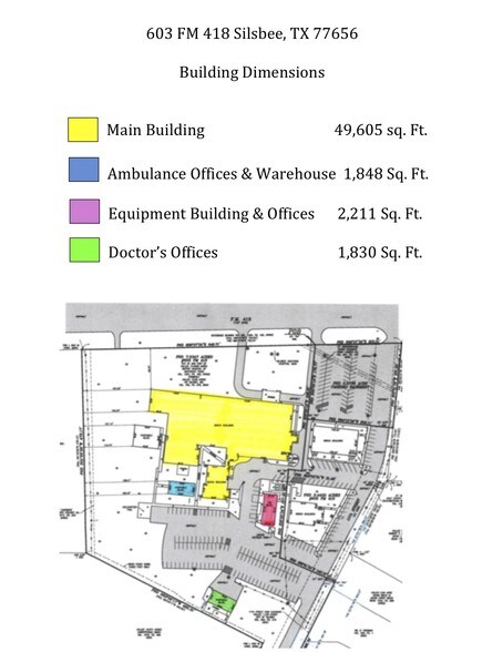 More Photos Of 603 Highway 418 W, Silsbee Hospital For Lease