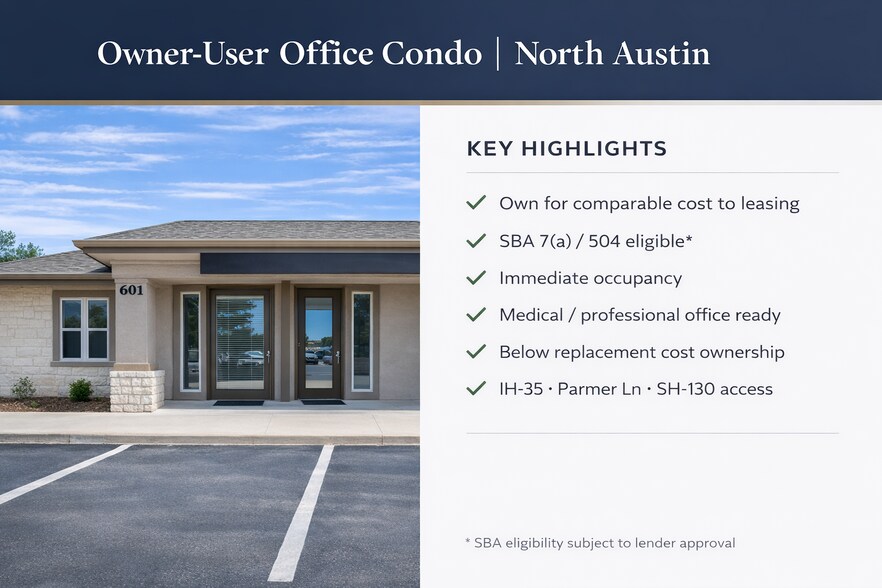 More Photos Of 1508 Dessau Ridge Ln, Austin Medical For Sale