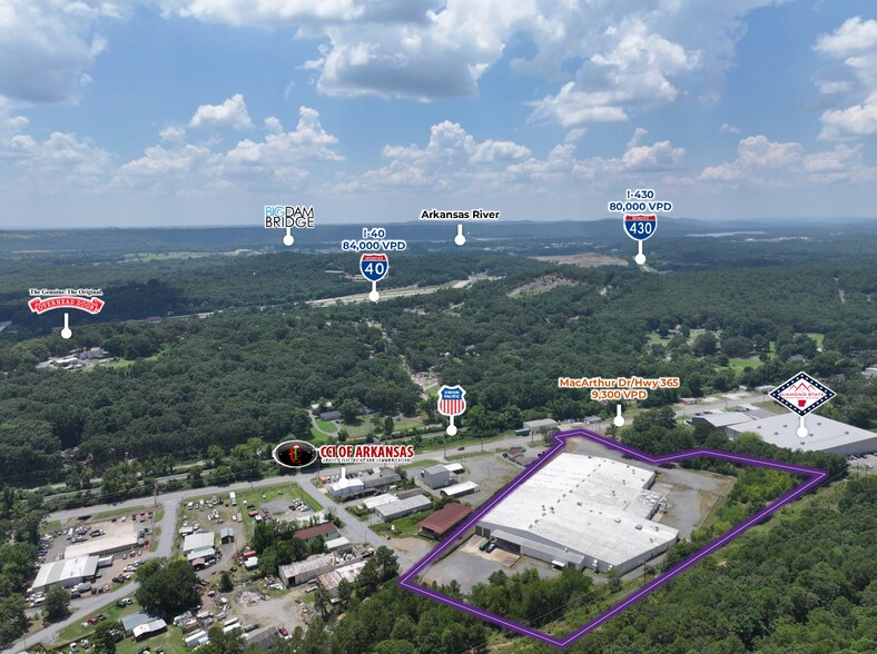 More Photos Of 8328 Macarthur Dr, North Little Rock Manufacturing For Lease