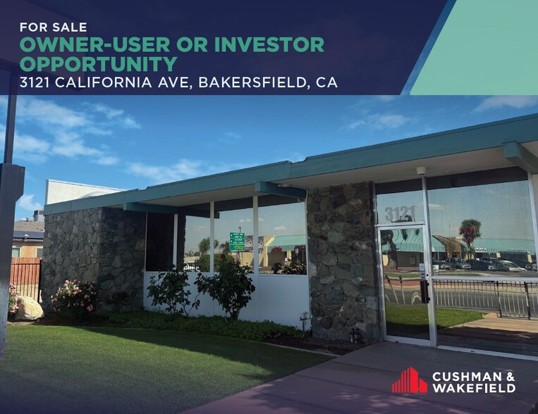 Primary Photo Of 3121 California Ave, Bakersfield Office For Sale