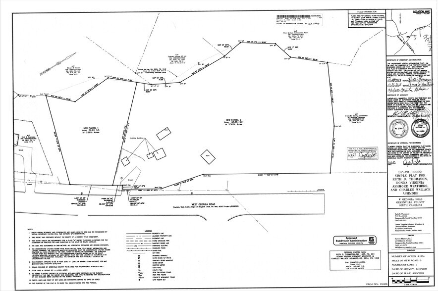 More Photos Of 2869 Georgia Rd, Simpsonville Land For Sale