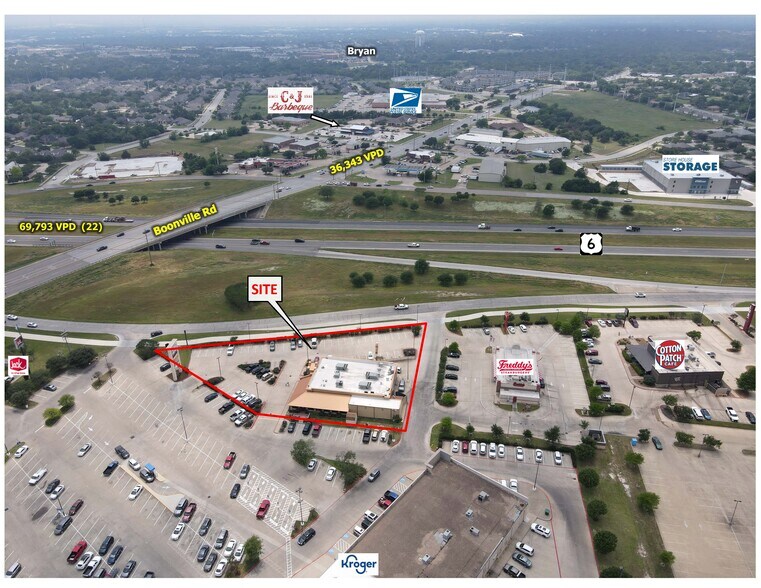 More Photos Of 920 N Earl Rudder Fwy, Bryan Restaurant For Sale